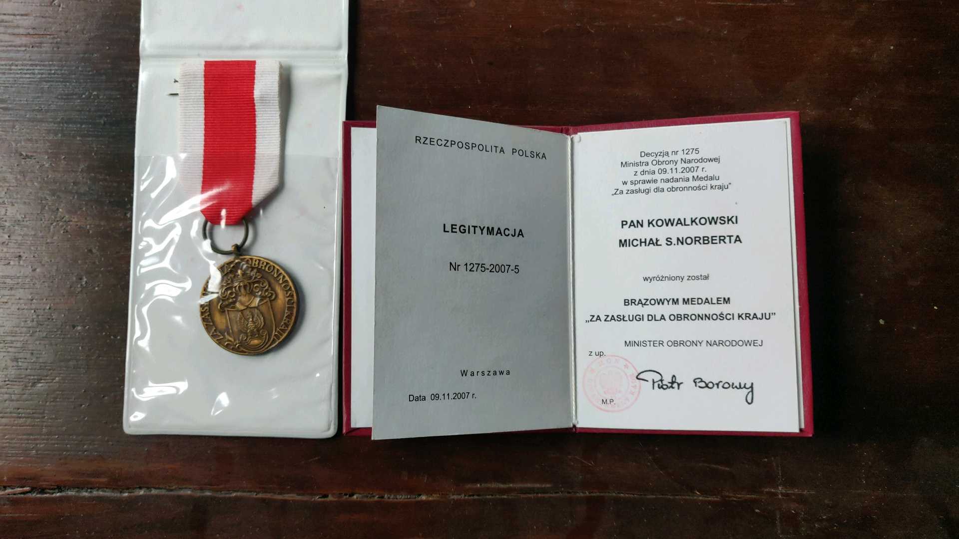 Medal of Merit for National Defence